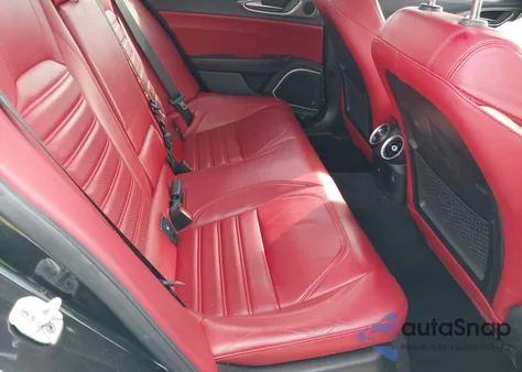 2018 Alfa Romeo Giulia Ti Sport Awd from USA, damaged, VIN ZARFAEEN0J7566599